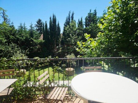 Appartement 1 chambre, avec jardin