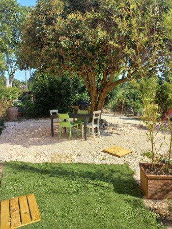 Appartement cozy, 1 chambre, avec jardin