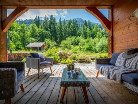 Chalet 4 chambres, avec jacuzzi