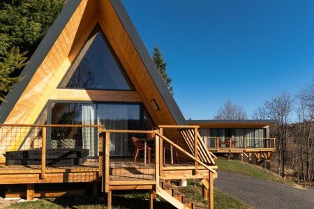 Chalet 4 voyageurs, avec jacuzzi