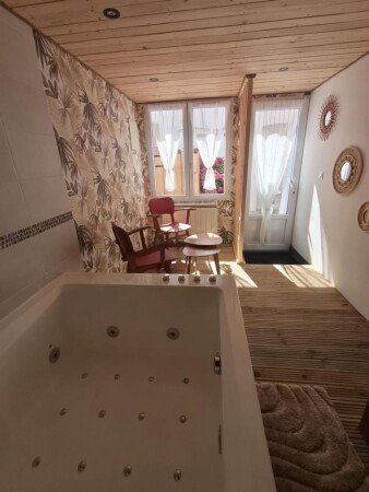 Maison de campagne 1 chambre, avec jacuzzi