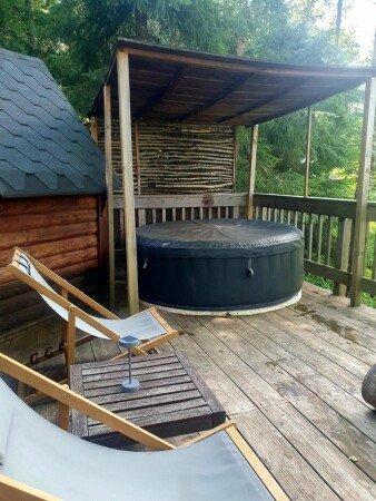 Tente 1 chambre, avec jacuzzi
