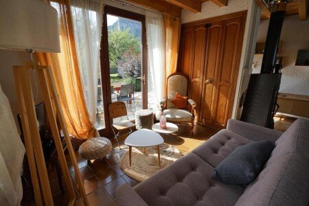 Maison de campagne cozy, 2 chambres, avec wifi