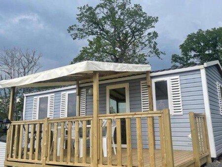 Mobil home 6 voyageurs, avec piscine