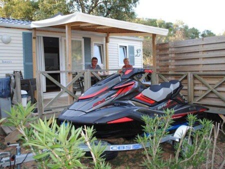 Mobil home 8 voyageurs, avec piscine