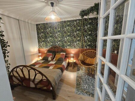 Appartement 1 chambre, avec jardin