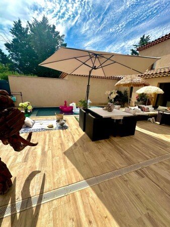 Studio 2 voyageurs, avec piscine