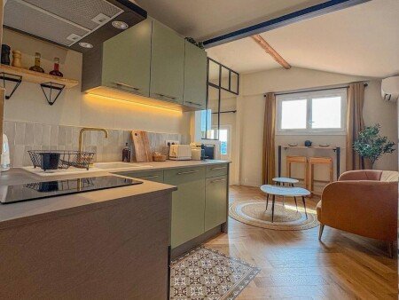 Apartment 1 bedroom, with air conditioning