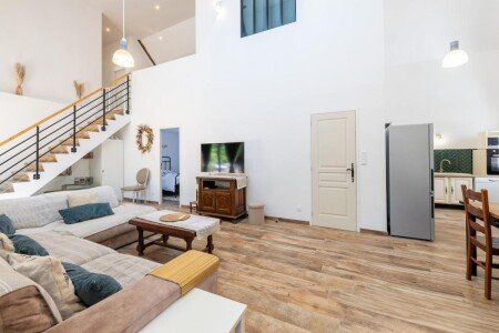 Maison de campagne 4 chambres, avec jardin