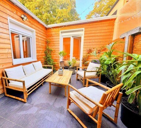 Maison de campagne 2 chambres, avec wifi