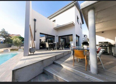 Villa d'architecte 5 voyageurs, avec jacuzzi