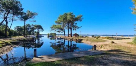 Camping / Mobil Home 3 chambres, avec jacuzzi