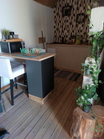 Chalet 3 voyageurs, avec jacuzzi