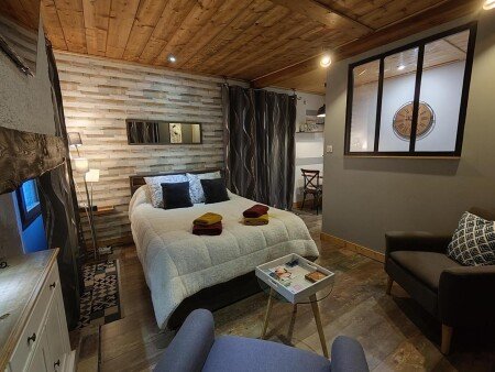 Studio 2 voyageurs, avec wifi