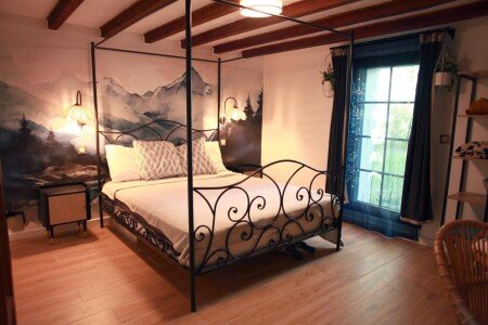 Appartement romantique, 1 chambre, avec jacuzzi