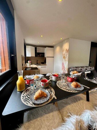 Studio 1 chambre, avec parking