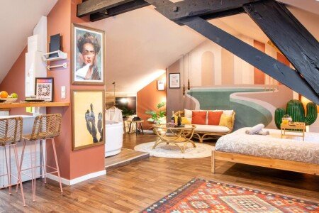 Appartement 2 voyageurs, avec jacuzzi