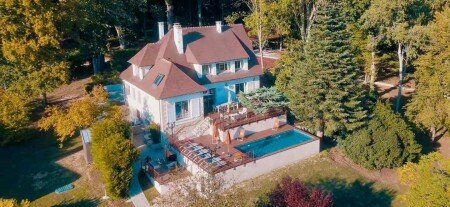 Villa 4 chambres, avec piscine