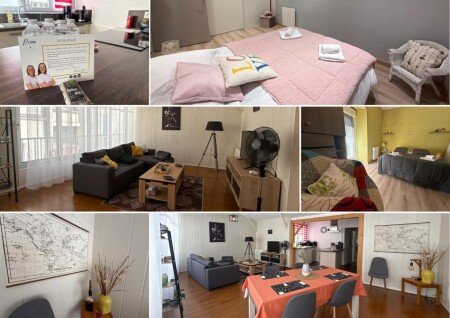 Appartement 2 chambres, avec wifi