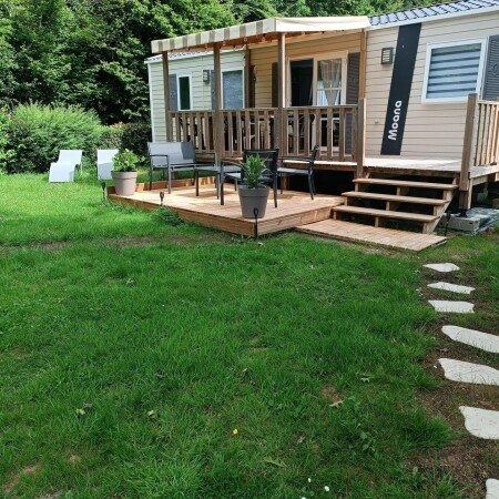Camping / Mobil Home 6 voyageurs, avec piscine