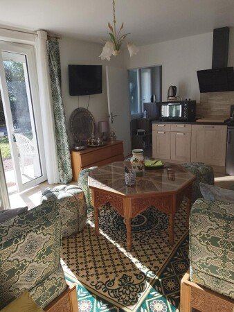 Appartement 1 chambre, avec jardin
