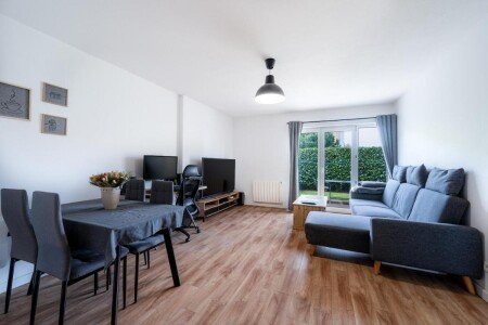 Appartement 1 chambre, avec jardin