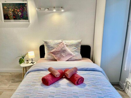 Appartement 1 chambre, avec jardin