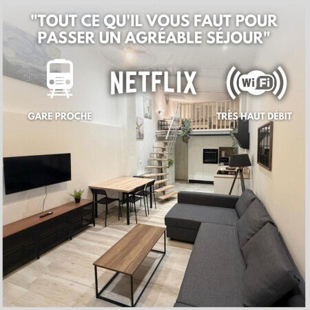 Duplex 4 voyageurs, avec wifi