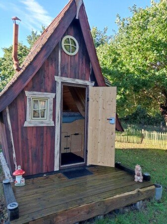 Cabane 1 chambre, avec jardin