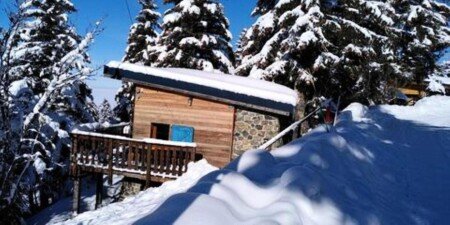 Chalet 1 chambre, avec parking