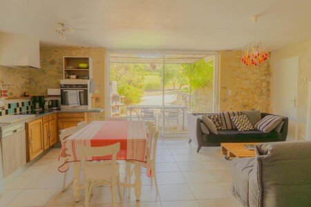 Maison de campagne 3 chambres, avec jardin