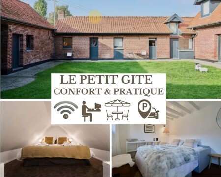 Appartement 1 chambre, avec jardin
