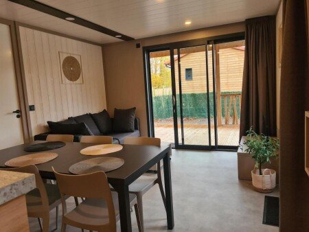 Chalet 2 chambres, avec jardin
