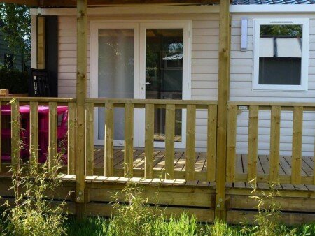 Mobil home confortable, 2 voyageurs, avec piscine