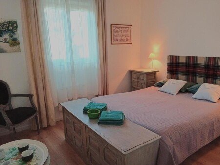 Bed and breakfast 1 chambre, avec jardin