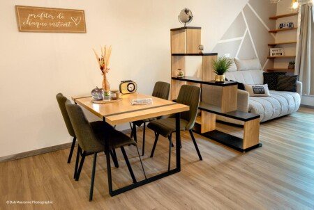 Appartement 4 voyageurs, avec wifi
