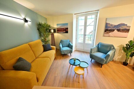 Appartement 2 chambres, avec wifi