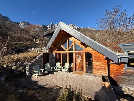 Chalet 2 chambres, avec jardin