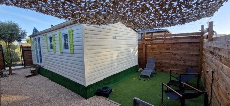 Appartement 2 chambres, avec jardin