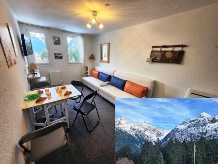 Studio 1 chambre, avec parking