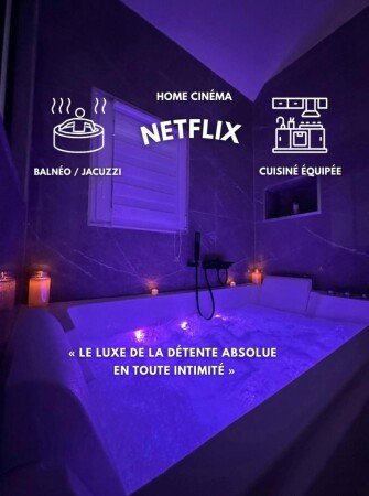 Maison de campagne 1 chambre, avec jacuzzi