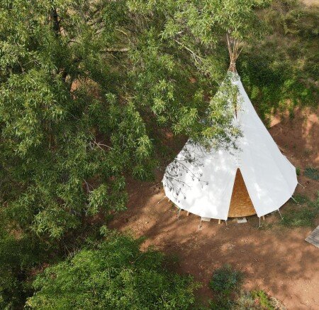 Tipi 1 chambre, avec jardin