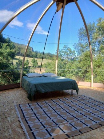 Bulle 1 chambre, avec jardin