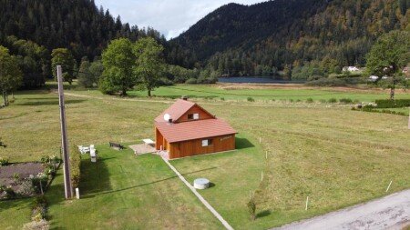 Chalet 2 chambres, avec jardin
