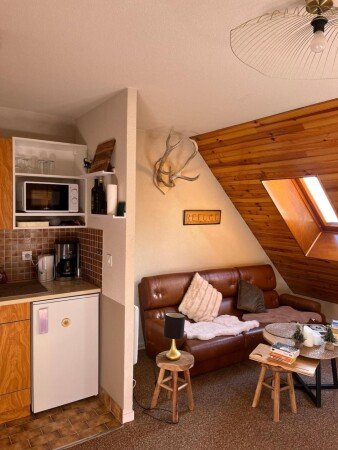 Appartement 1 chambre, avec jardin