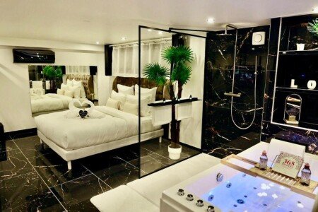 Appartement 1 chambre, avec jacuzzi