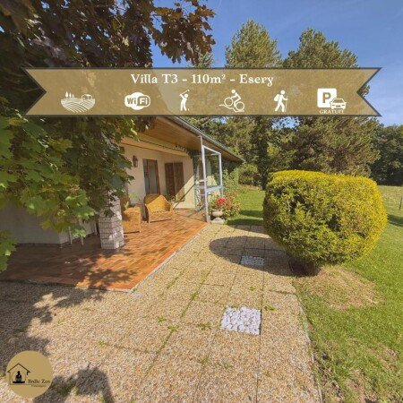 Maison 4 voyageurs, avec jardin