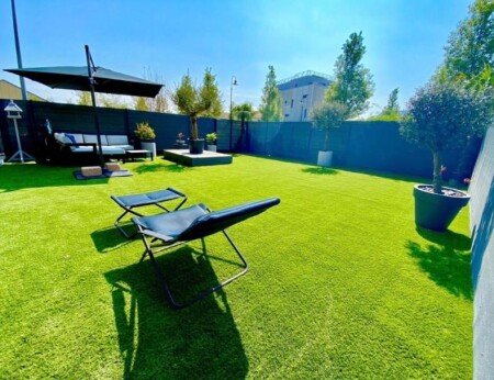 Appartement 2 chambres, avec jardin