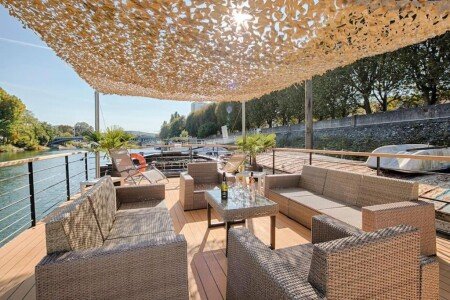 Péniche 6 voyageurs, avec climatisation