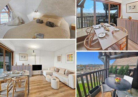 Appartement 2 chambres, avec jacuzzi